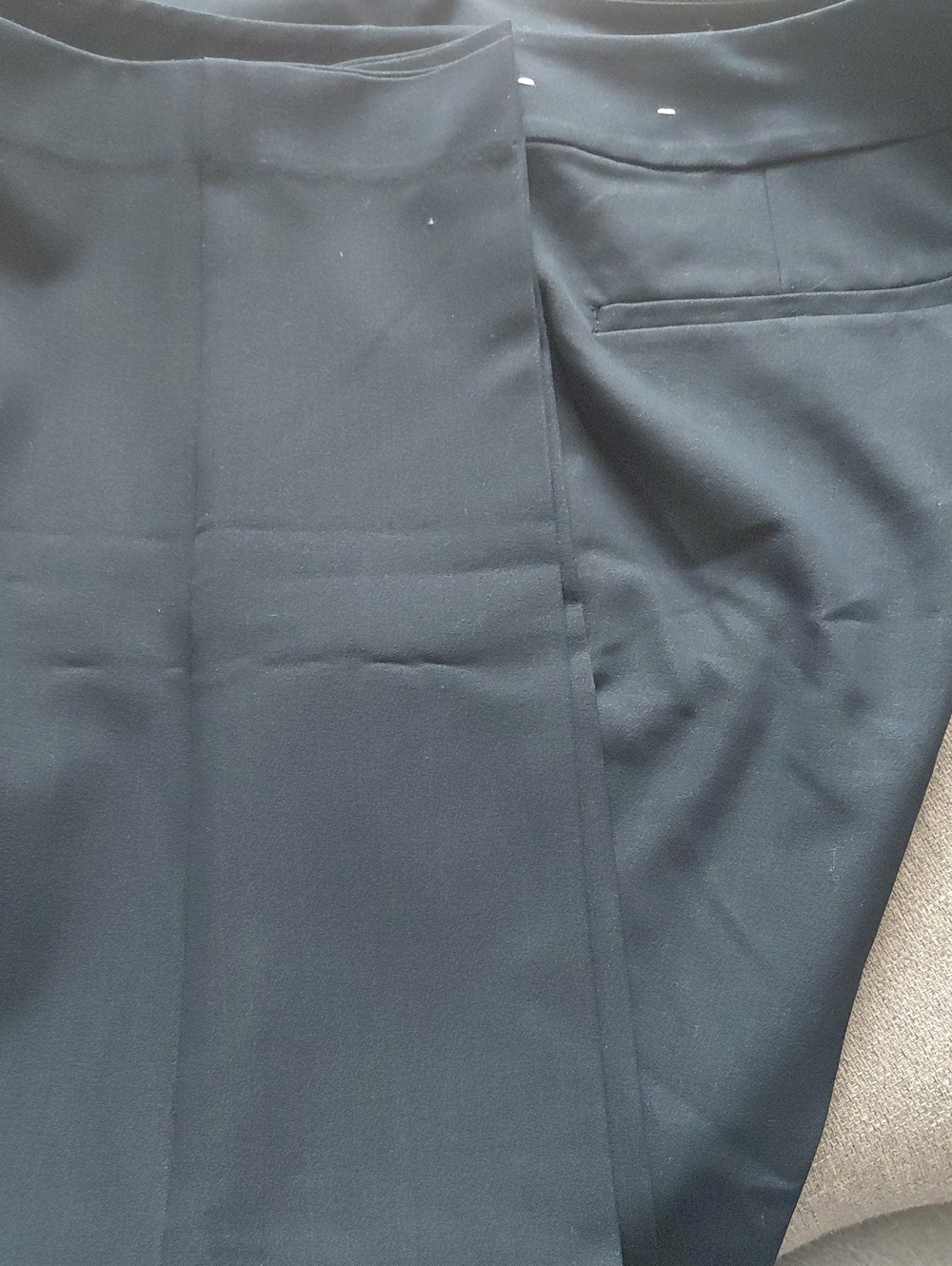 NEW AnnTaylor Dark Navy Blue Size16 Straight Leg